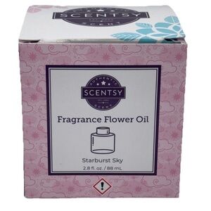 Scentsy Starburst Sky Fragrance Flower Oil 2.8 oz New Sealed